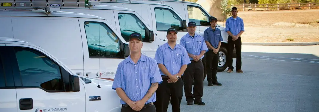 KIC Refrigeration crew ready for Mini Split Repair jobs across California