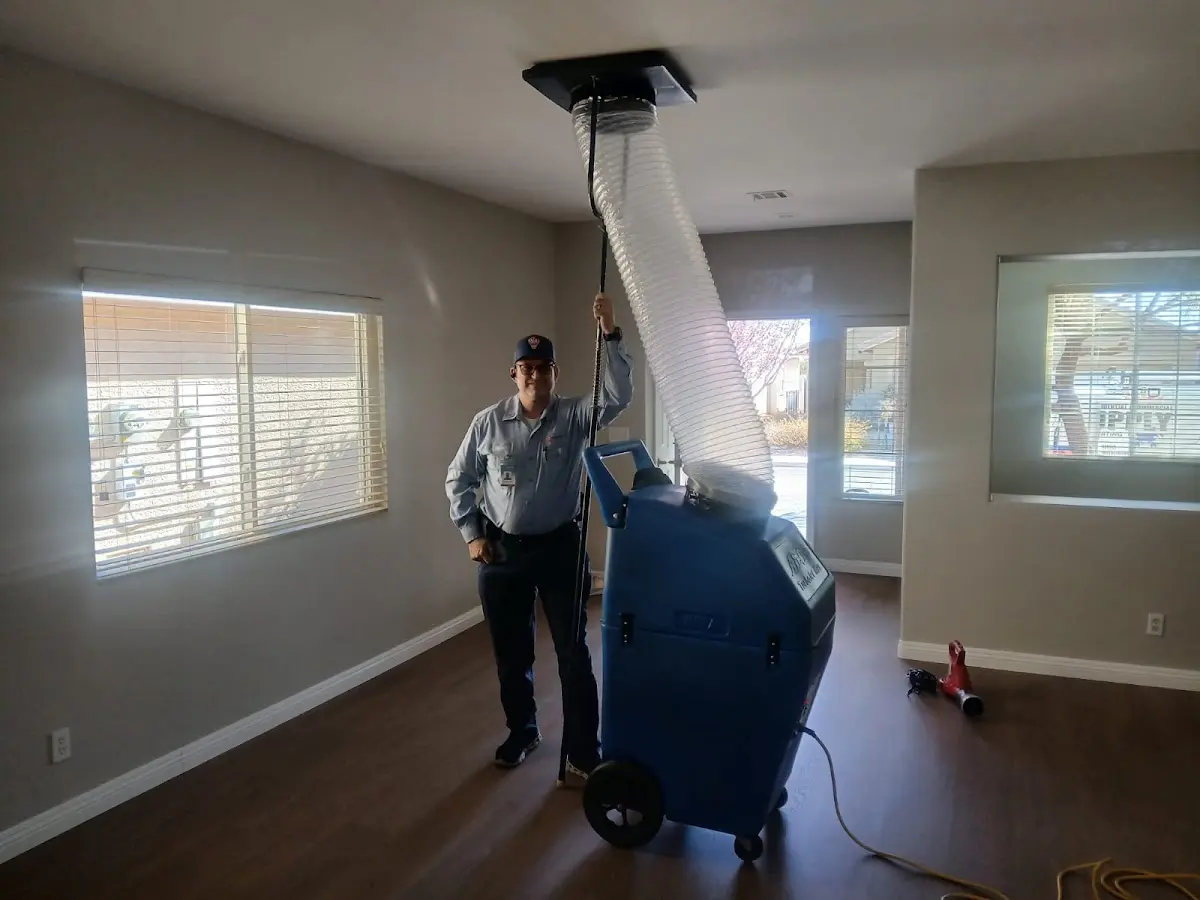 Professional Emergency HVAC Repair work inside a California home